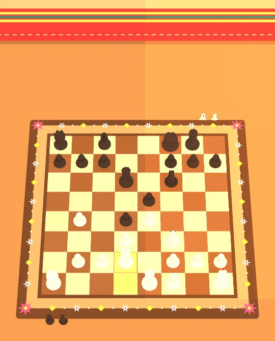 Chess in GutiVerse: a real in-game screenshot