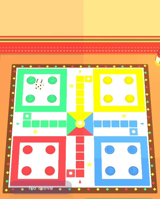 Ludo in GutiVerse: a real in-game screenshot